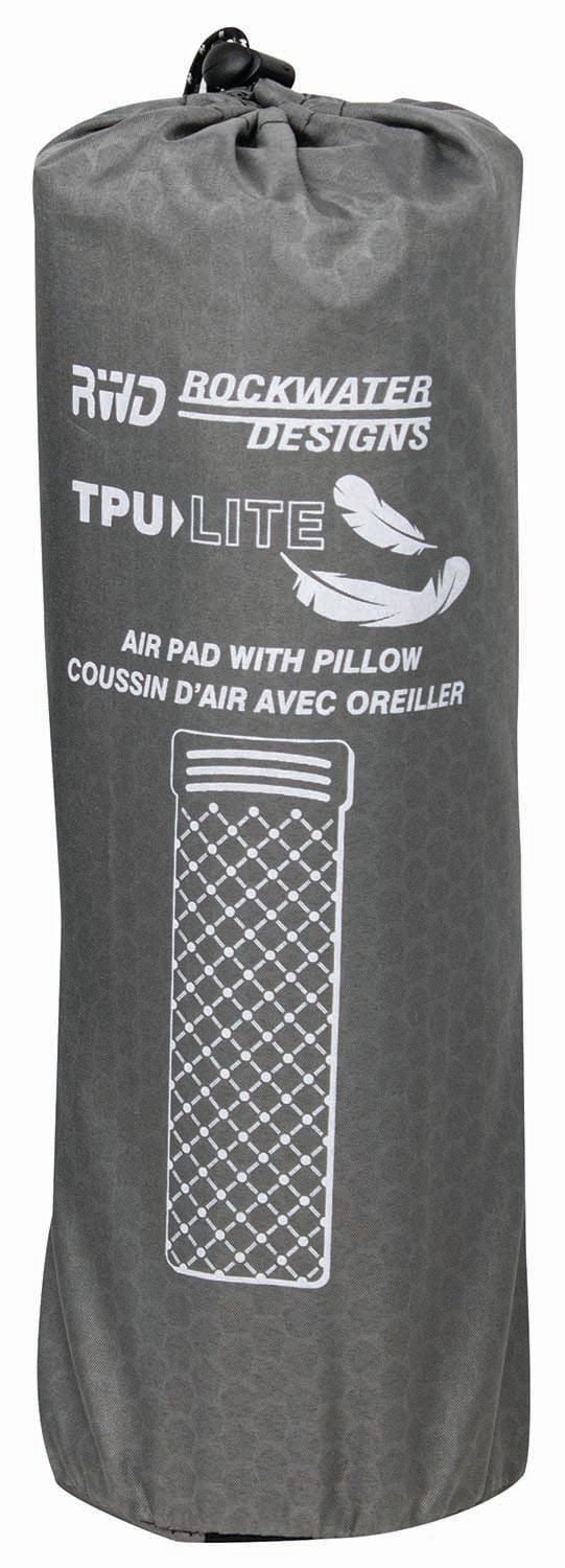 Rockwater Designs TPU-Lite Self-Inflating Air Pad Mat with Pillow