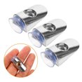 thumbnail image 3 of 8pcs Glass Shelf Brackets Bathroom Glass Shelf Fixing Brackets Bathroom Glass Brackets For Fixing, 3 of 9