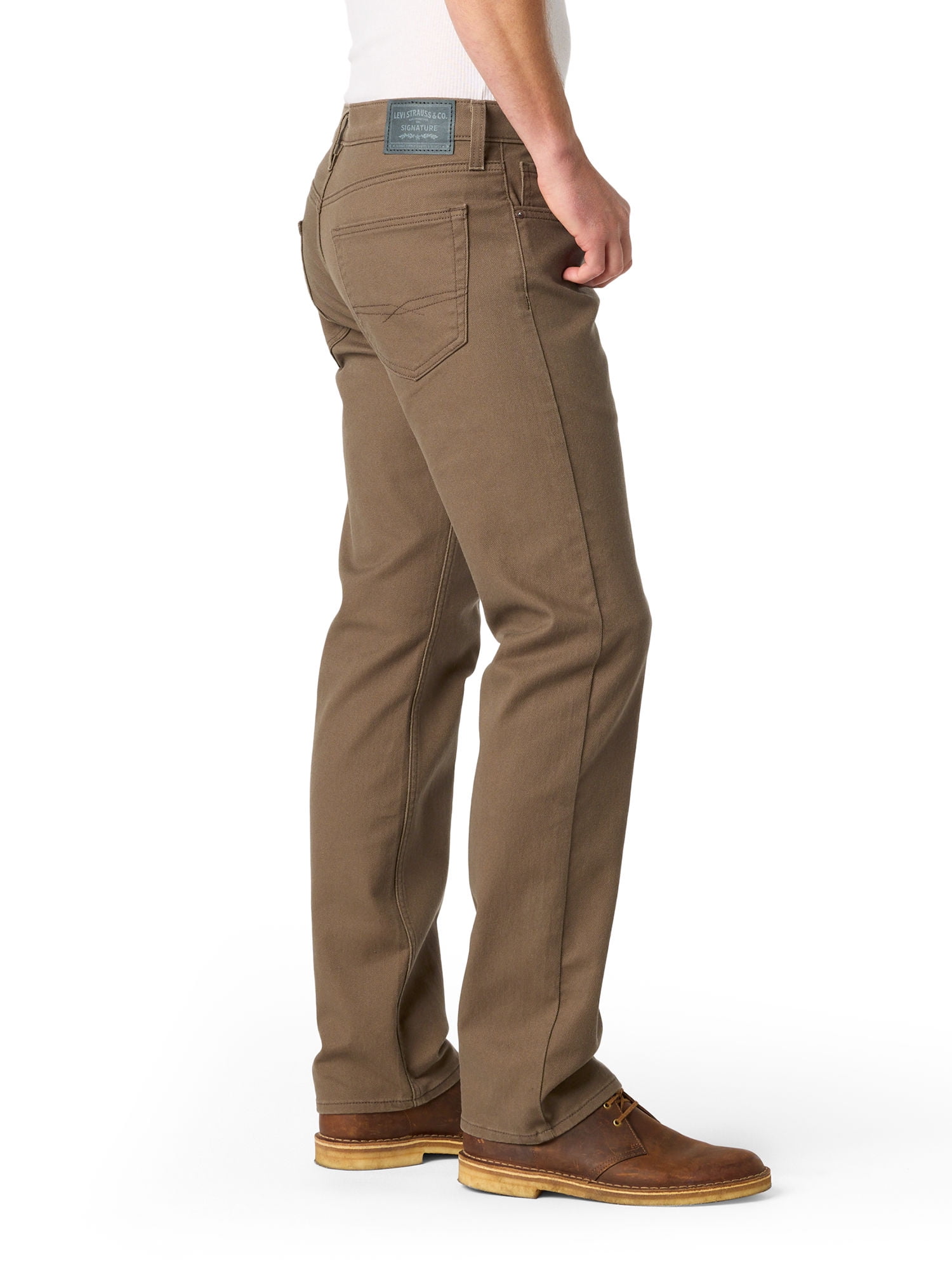 Levi Strauss Signature Men's and Big and Tall Slim Straight Fit Jeans