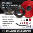 thumbnail image 3 of Kit de cableado para amplificador Black Diamond Dia-AK4 4-GA (1680 W), 3 of 8