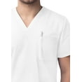 thumbnail image 5 of Sivvan Unisex V-Neck 3 Pocket Scrub Top (Available in 15 Colors), 5 of 7