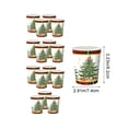 thumbnail image 3 of 16 Pcs Christmas Tree Red Black Buffalo Plaid Paper Cups, Christmas Party Supplies, Disposable Tableware, for Xmas Holiday Party Table Decor(A), 3 of 6