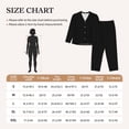 thumbnail image 6 of Disketp Pajamas Set Long Sleeve Sleepwear Womens Button Down Nightwear Pj Sets-, 6 of 9