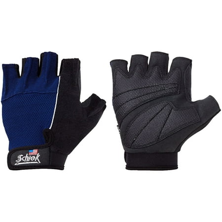 Schiek Sports Model 510 Cross Training Fitness Gloves - 2XL - Black/Blue price history on PriceWatchPro