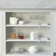 thumbnail image 5 of Divisor de compartimentos de armario, tablero organizador, retráctil, estante de cocina, divisor de armario, organizador, estante de zapatos, separador de estante de armario, tablero de almacenamiento, 5 of 7