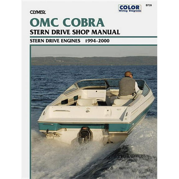 Clymer Color Wiring Diagrams: OMC Cobra Stern Drive Shop Manual 1994-2000 (Paperback)