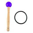 thumbnail image 1 of Percussion Stick,  Bowl Mallet Fine Workmanship Wood Handle Strong Clear Beautiful Sound Comfortable Feel With Rubber Ring For Replacement, 1 of 7