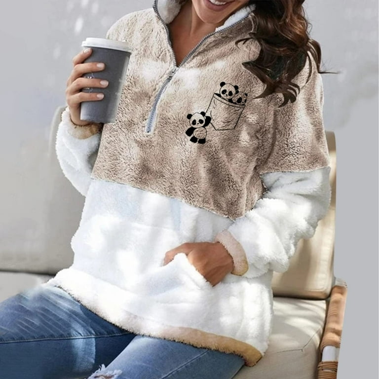 Walmart sherpa sweatshirt sale