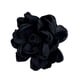 thumbnail image 3 of Broche de flores de 10 cm, horquilla hecha a mano para el pelo para fiestas, mamás, día de San Valentín, damas Negro, 3 of 8