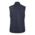thumbnail image 2 of Women's Zip-Up Sleeveless Diamond Quilted Puffer Vest, Navy 2XL, 1 Pack, 2 of 2