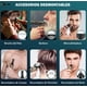 thumbnail image 3 of Rasuradora Electrica Cortadora de Pelo Profesional Afeitadora de Barba Nariz Máquina Para Cortar Cabello Recargable 6 En 1 Kit Regalo Hombre Modelo Dorada, 3 of 4