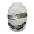 thumbnail image 4 of Sagebrook Home Glass, 14''h Dented Vase, Gray, 4 of 4