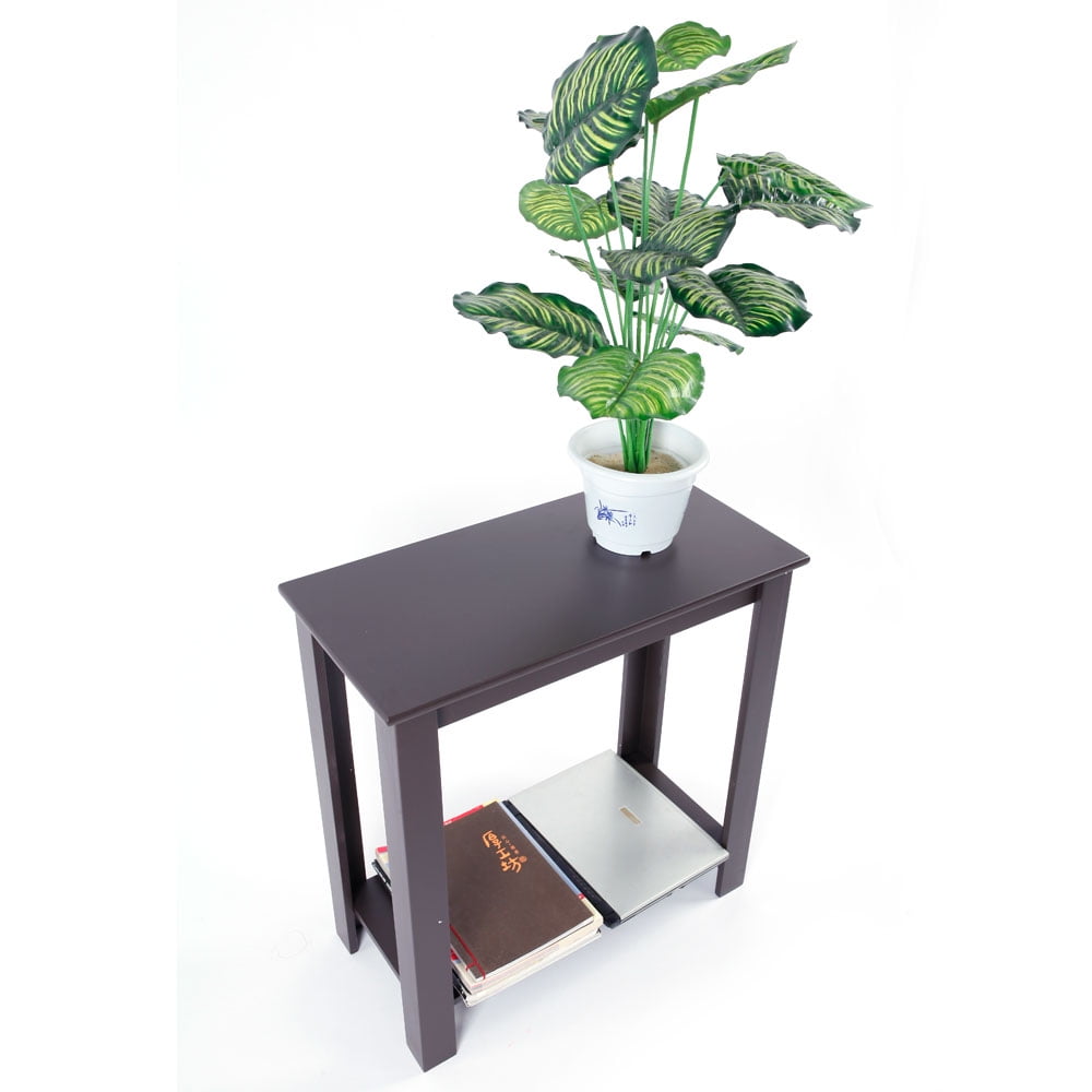 Kepooman Two-layer Bedside Cabinet, Multifunctional End Table, Coffee Table, Brown Kepooman Two-layer Bedside Cabinet, Multifunctional End Table, Coffee Table, Brown