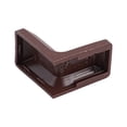 thumbnail image 3 of 40 PCS L Shape Right Angle Corner Brackets,Shelf Bracket,Plastic Ourside Metal, 3 of 7