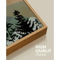thumbnail image 4 of SHENIFY large 24x36in3pcs Natural Framed Set Lake Sunrise Pine Tree Forest Landscape Mountain Wall Art Nature Scenry Wilderness Farmhouse Rustic Modern Art Decorative for Living Room Bedroom, 4 of 6