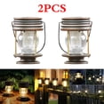 thumbnail image 1 of Luz Solar Al Aire Libre Solar Retro Colgante Jardín Farolillos Decorativos Para Camino Patio Árbol Mesa Playa Pabellón Patio 2 Uds Cateissary HA024142-01, 1 of 6