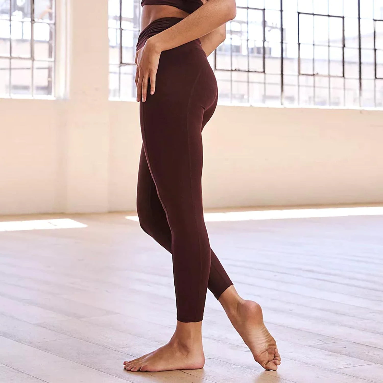 FP Movement by Free People Womens High Rise Fitness Leggings 