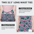 thumbnail image 6 of Football Pattern Apron-Garden Aprons for Women with Pockets-Cotton Linen Waterproof Kitchen Cooking Gardening Aprons Adjustable for Kitchen,Cooking,BBQ and Salon 33x27 Inch, 6 of 7