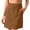 Brown, variant on 19" Knee Length Skorts for Woman UPF 50+ Golf Skirts High Waisted Athletic Tennis Pickleball Skort with 4 Pockets