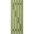 thumbnail image 6 of Ekena Millwork 19 1/2"W x 70"H Americraft Five Board (2 Batten) Exterior Real Wood Spaced Board-n-Batten Shutters w/ Z-Bar (Per Pair), Moss Green, 6 of 10