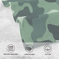 thumbnail image 5 of Yayeee 100% Cotton Hand Towels for Bathroom 16" x 28" Soft Absorbent Kitchen Towel, Forest Camouflage Pattern, 5 of 7
