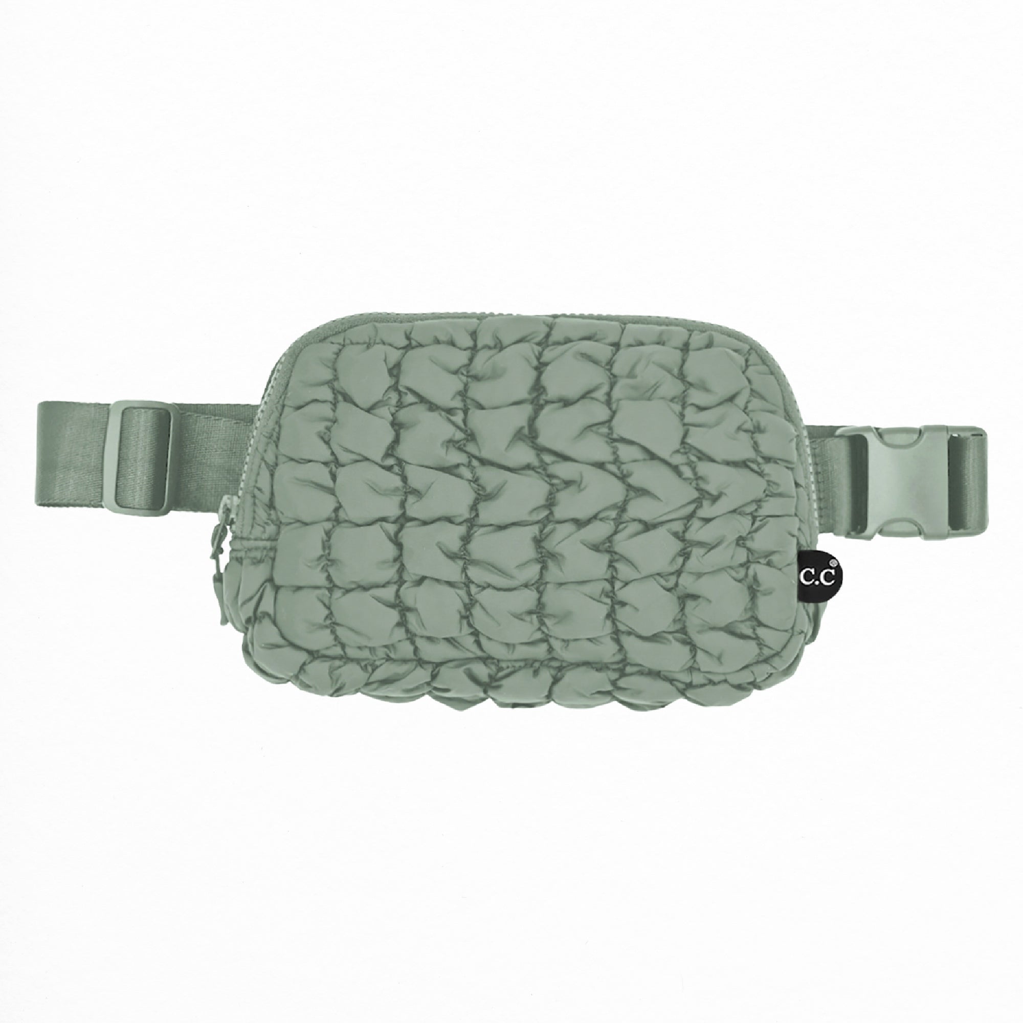 CC Quilted Puffer Belt Bags Unisex Fanny Pack