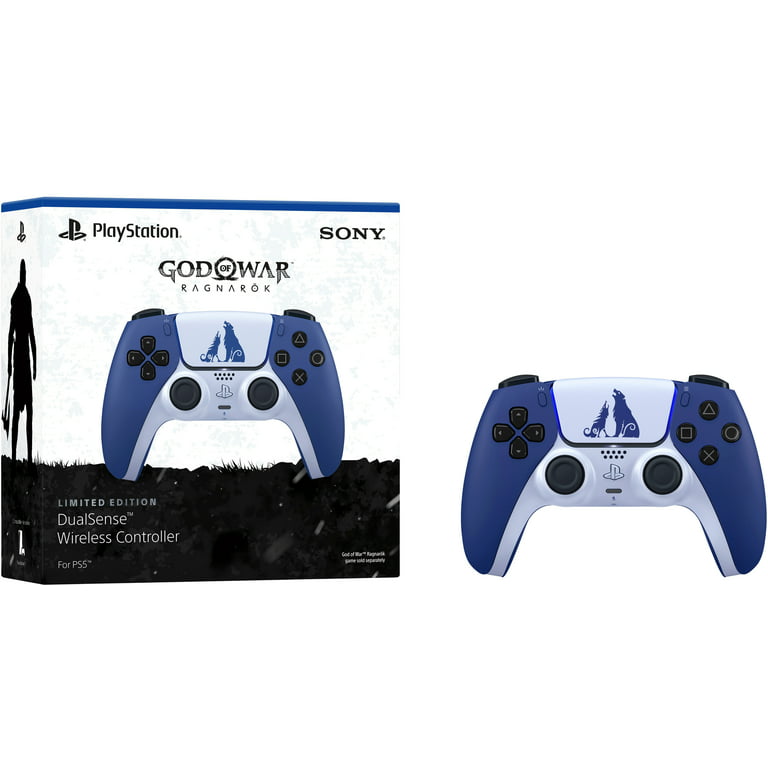 PlayStation 5 Digital Edition God of War Ragnarok Bundle + PlayStation 5  DualSense Wireless Controller – Gray Camouflage 