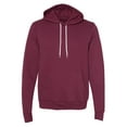 thumbnail image 2 of Unisex Hooded Sweater, Cotton/Poly Plain Hoodie - Maroon MH200HOOD XS, 2 of 3