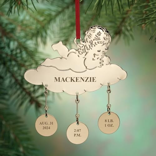 Miles Kimball Personalized Baby Christmas Ornament