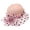 Pink, variant on Summer Sun Hat for Women Beach Visor Hat Sun Protection Cap