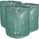 thumbnail image 2 of Juego de 3 bolsas de basura para jardín, 272 l, resistentes, de polipropileno, para jardín, juego de 3 bolsas de basura para jardín, 2 of 6