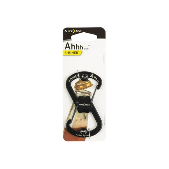 Nite Ize S-Biner Ahhh... - Carabiner clip - black