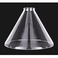 thumbnail image 4 of B&P Lamp Clear Glass Deep Cone Shade (9 Inch), 4 of 7
