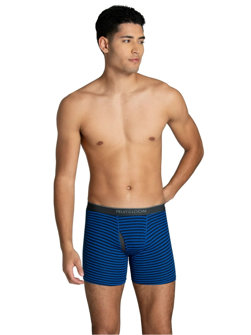 Fruit of the Loom Men's CoolZone Boxer Briefs, Moisture‑Wicking