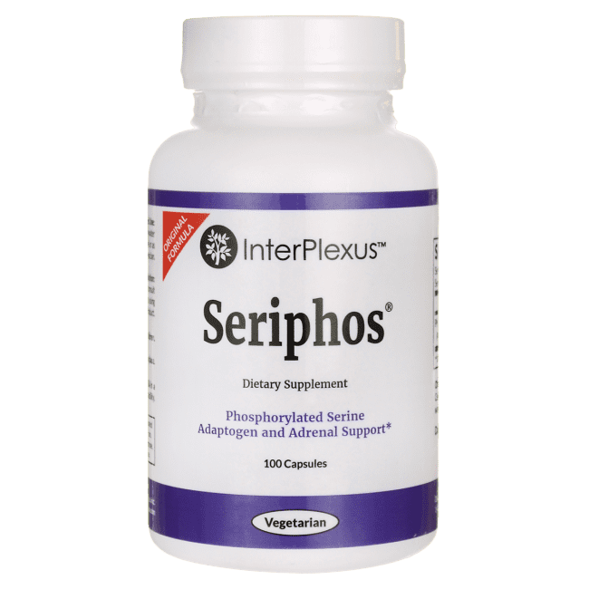 Seriphos For Adaptogen And Adrenal Support By Interplexus 100 Capsules ...