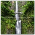 thumbnail image 1 of Picture-Tiles.com: Waterfalls Ceramic Tile Wall Mural WAL501097-44XL. 48"W x 48"H using (16) 12" x 12" Ceramic Tiles-Satin Finish, 1 of 3
