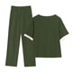 thumbnail image 2 of Conjunto Corto para las Mujeres Casual Deportivo Traje de Deporte Sudadera Y Pantalones de Dos Piezas, 2 of 3