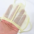 thumbnail image 6 of TANBOM Men's Breathable Mesh Low Rise Contoured Pouch Thong Underwear, Yellow, 1-Pack, 3XL, 6 of 6