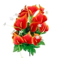 thumbnail image 2 of Realistic Artificial Silk Flowersfor Home Decorofficeswedding Table Arrangements And Gifts, 2 of 5