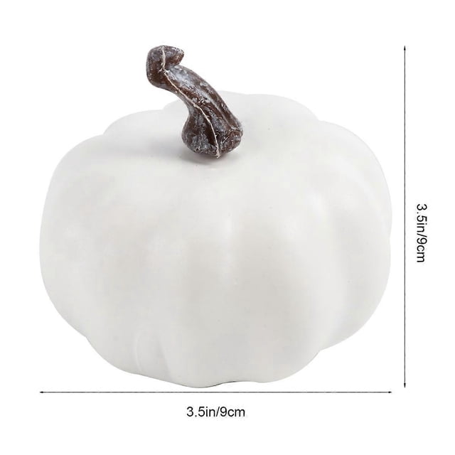 Fake Pumpkin Decoration Simulation for 12Pcs Artificial Mini Pumpkins