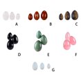 thumbnail image 3 of Wosthever 3 unids/set masajeador de Vagina de piedra portátil reutilizable lavable músculos vaginales masaje huevos ejercitador herramienta de Tipo 4, 3 of 6