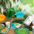 thumbnail image 3 of Dinosaur 'Dino-Mite' Honeycomb Hanging Decoration | 6", 8 3/4", 10 7/8" | Multicolor | 3 Pcs by Amscan, 3 of 3