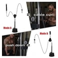 thumbnail image 4 of Y Sistema de Poleas Gym Casero:Sistema de Polea de Elevación para Gimnasio en Casa,Sistema de Polea de Máquina de Cable para Gimnasio,con Pasador de Carga y Cuerda para Triceps, 4 of 6