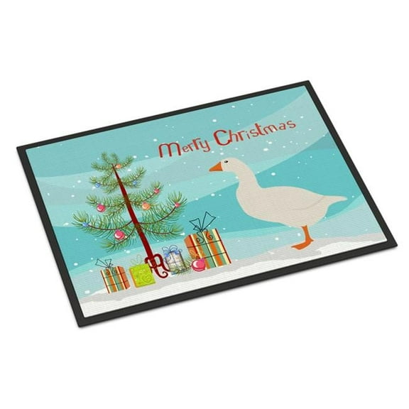 Carolines Treasures BB9267MAT Shire Horse Christmas Indoor or Outdoor Mat - 18 x 27 in.