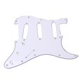 thumbnail image 1 of de Guitarra SSS de 3 Capas de para Guitarra perfke Golpeador de guitarra para guitarra Fender Blanco/Negro/Blanco 3 capas SSS, 1 of 6