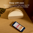 thumbnail image 6 of Hatch Restore 2 Sunrise Alarm Clock, Sound Machine, Smart Light (Putty) ー Your Bedside Sleep Guide, White Noise, Custom Sleep Routines, Dimmable Clock, Deep Sleep, Gentle Alarm, Wake Up Rested, 6 of 12