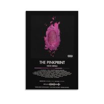 Nicki Poster Minaj The Pinkprint Music Album Cover Posters Canvas Art Poster and Wall Art Picture Print Modern Family bedroom Decor Posters 24x36inch(60x90cm)