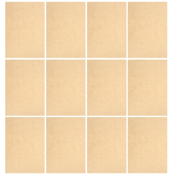 50 hojas de papel A4, papel pergamino Retro para certificado y diploma, 90g (marrón claro)