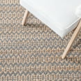 thumbnail image 6 of SAFAVIEH Natural Fiber Kalisha Geometric Runner Rug, Natural/Grey, 2'6" x 8', 6 of 8