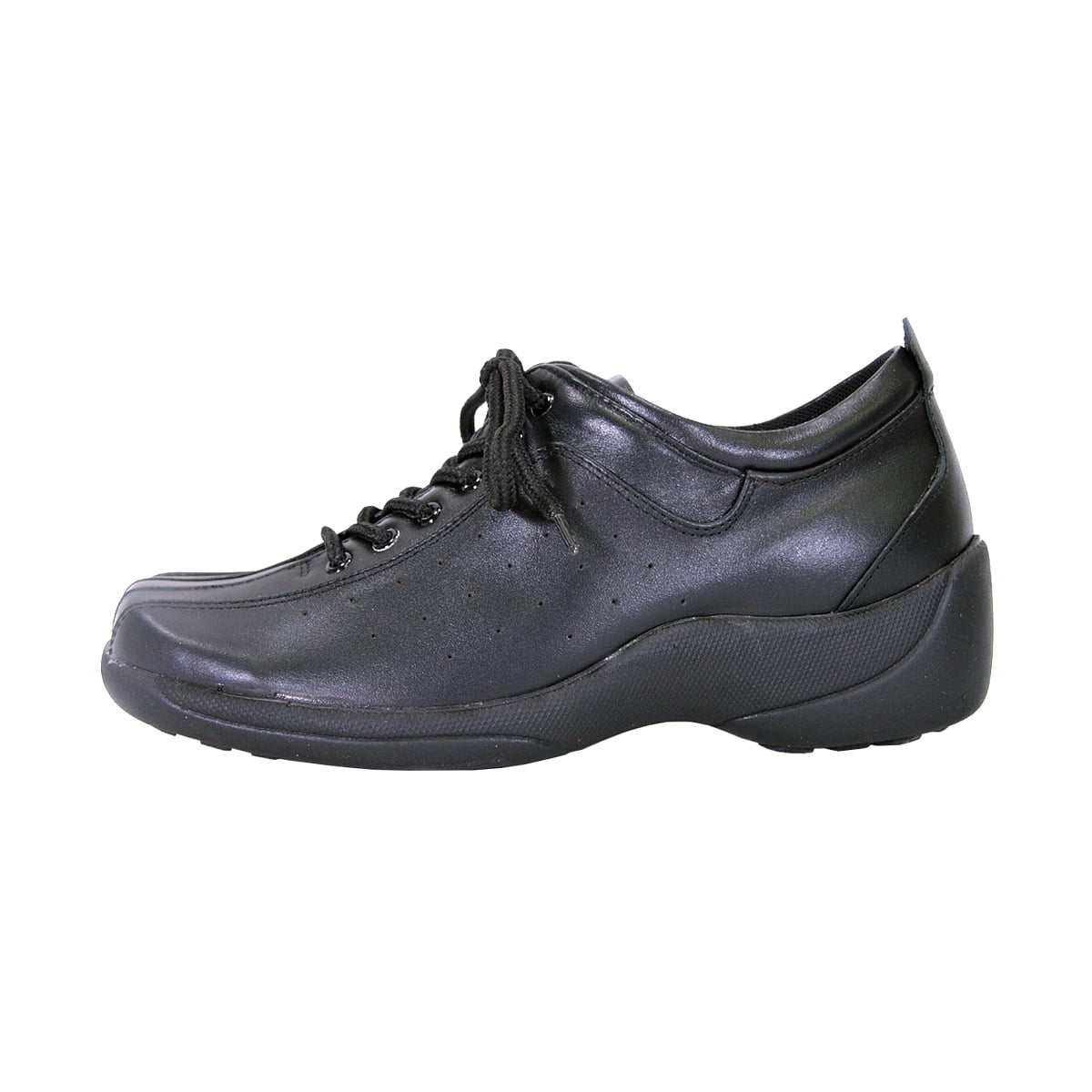 24 HOUR COMFORT Jody Wide Width Professional Sleek Shoe BLACK 5